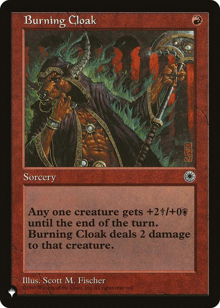 Burning Cloak (LIST)