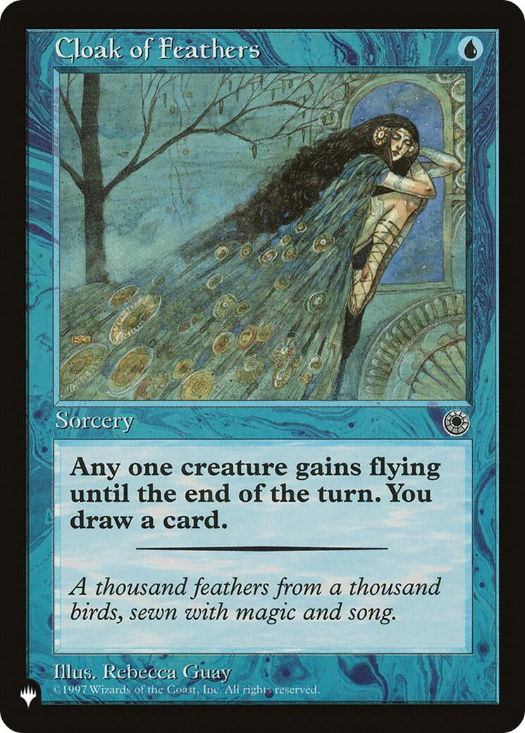 Cloak of Feathers (LIST)