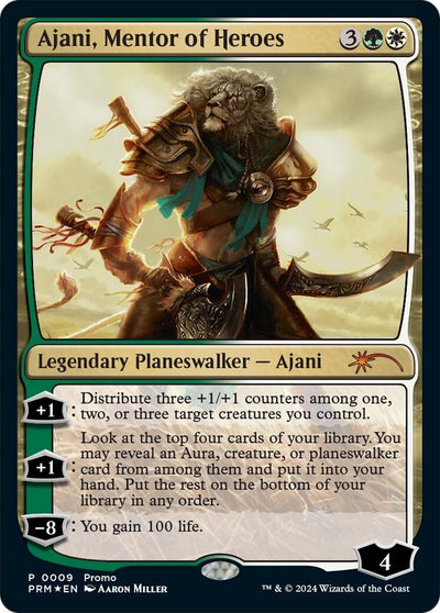 Ajani, Mentor of Heroes (Deluxe Commander Kit) (9) (UMP)