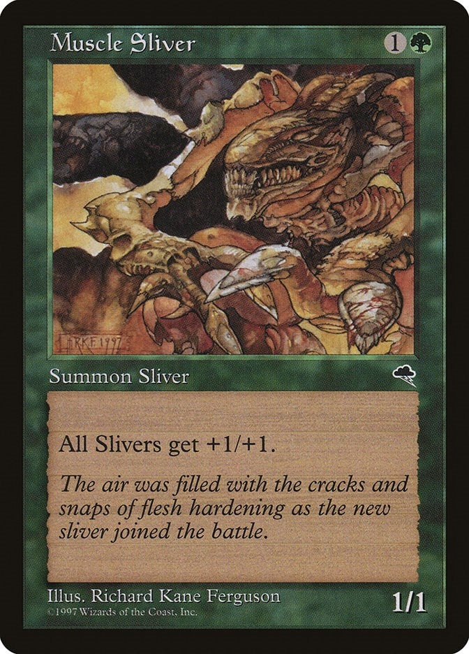 Image for Muscle Sliver (238) (TMP) - Magic: The Gathering