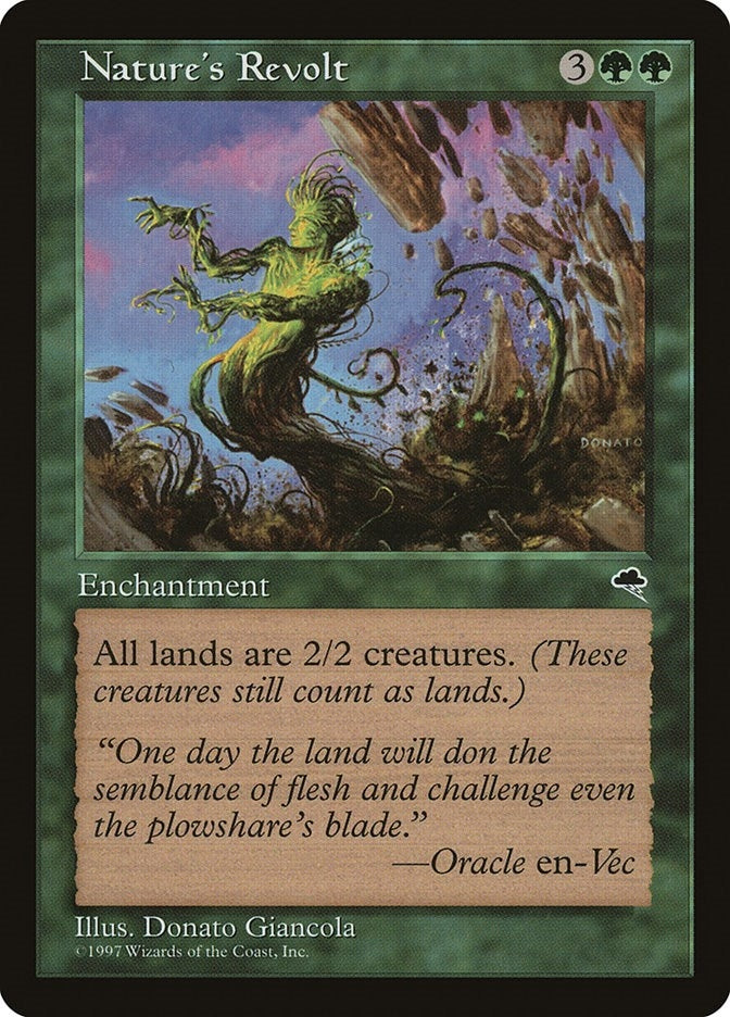 Image for Nature's Revolt (240) (TMP) - Magic: The Gathering