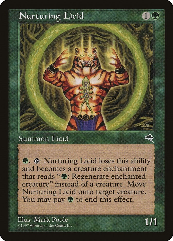 Image for Nurturing Licid (242) (TMP) - Magic: The Gathering