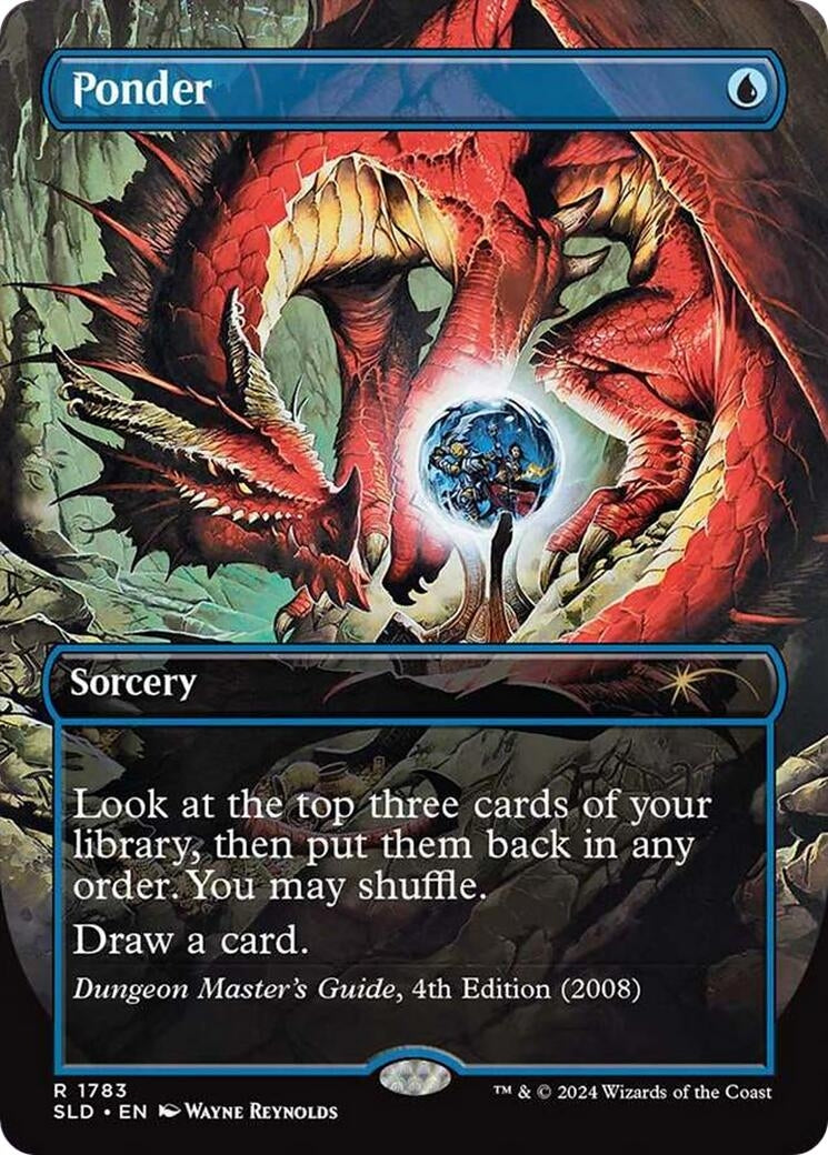 Image for Ponder (1783) (1783) (SLD) - Magic: The Gathering