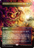 Image for Beholder's Disintegration Ray - Fire Covenant (Rainbow Foil) (1796) (SLD) - Magic: The Gathering