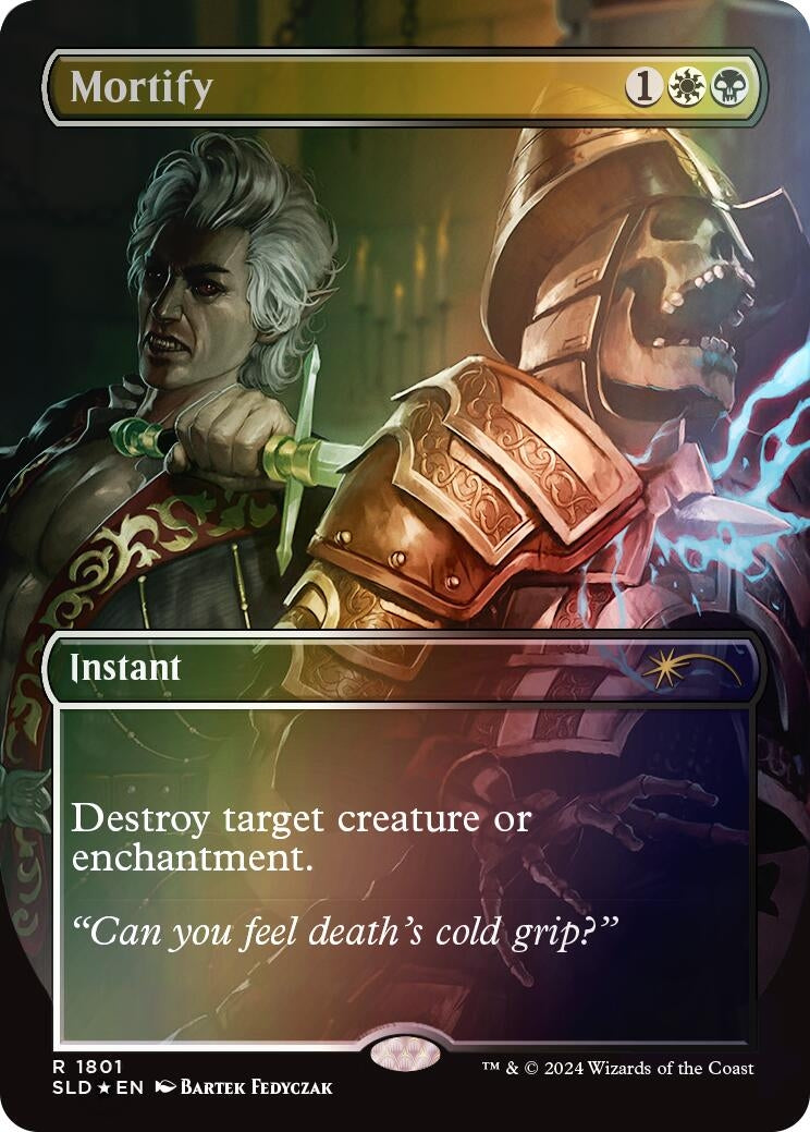Image for Mortify (Rainbow Foil) (1801) (SLD) - Magic: The Gathering