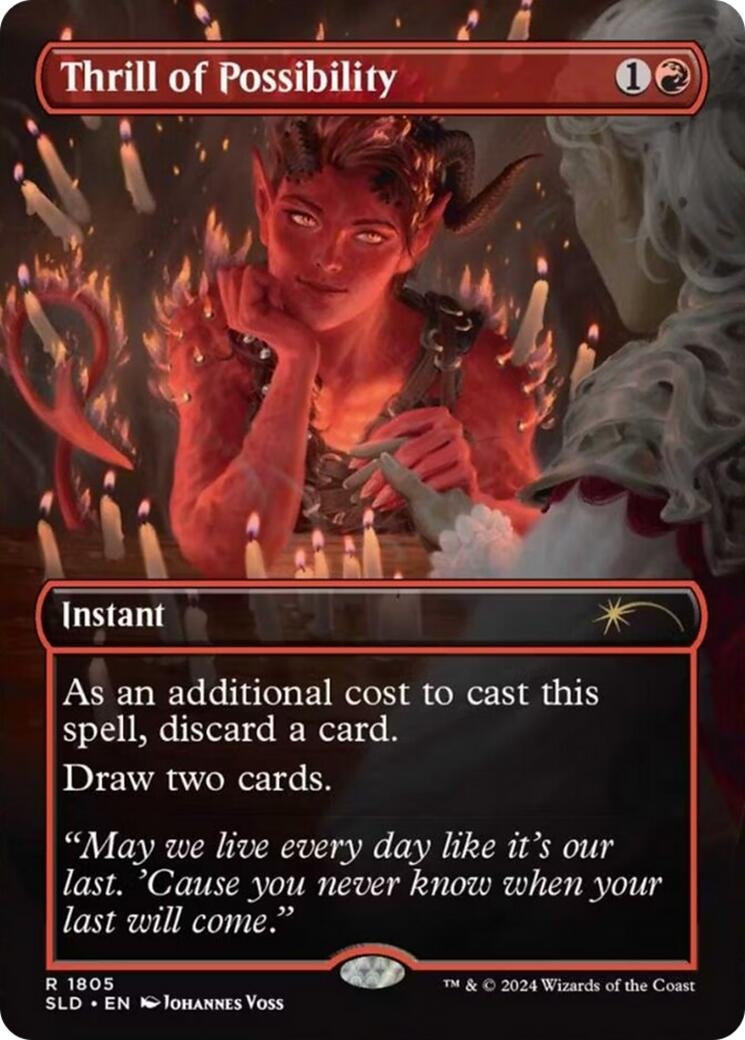 Image for Thrill of Possibility (1805) (1805) (SLD) - Magic: The Gathering