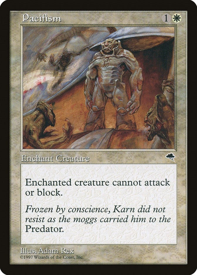 Image for Pacifism (34) (TMP) - Magic: The Gathering
