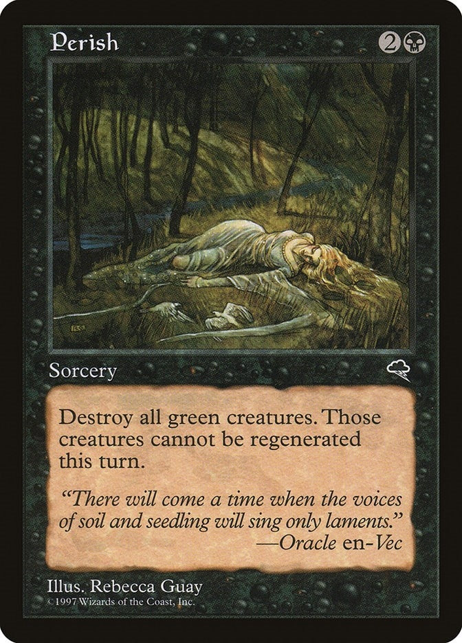Image for Perish (147) (TMP) - Magic: The Gathering