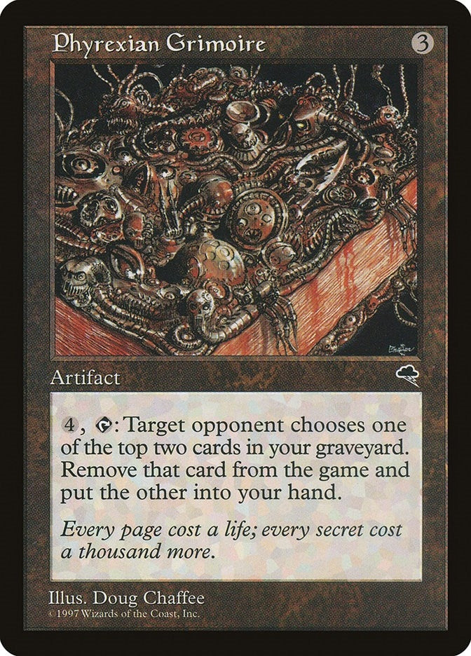 Image for Phyrexian Grimoire (301) (TMP) - Magic: The Gathering