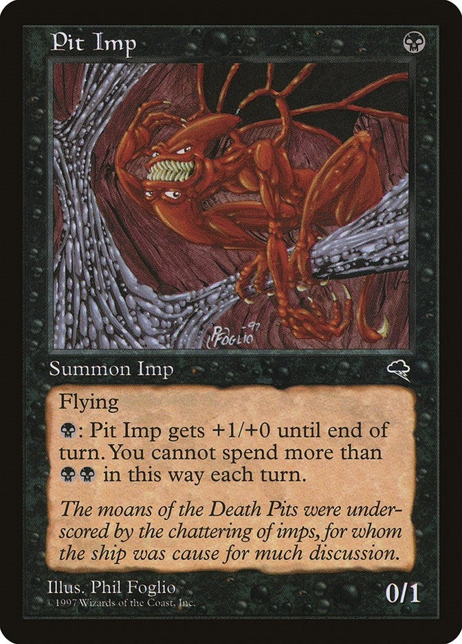 Image for Pit Imp (148) (TMP) - Magic: The Gathering