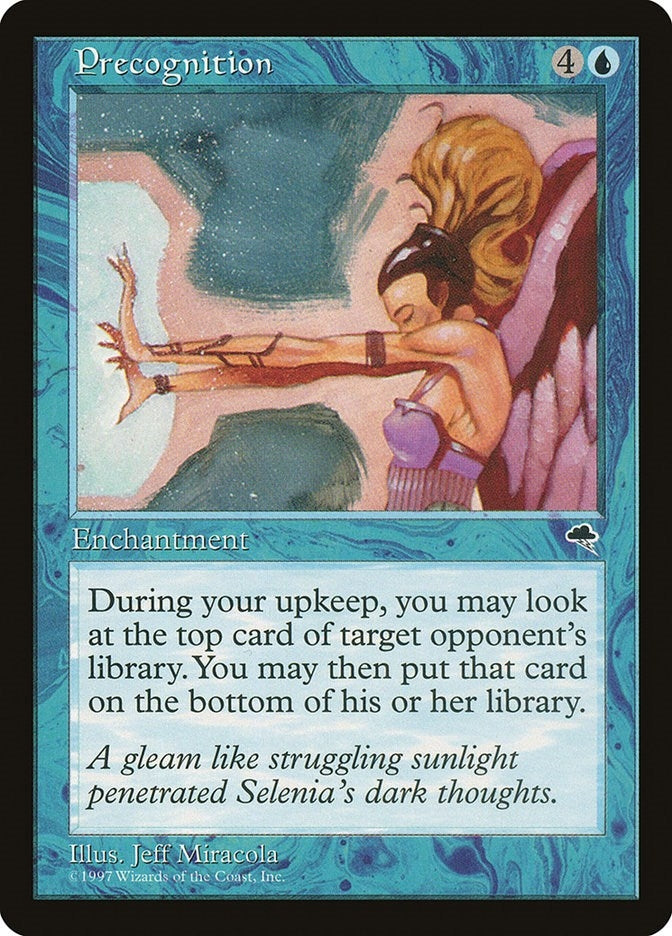 Image for Precognition (79) (TMP) - Magic: The Gathering