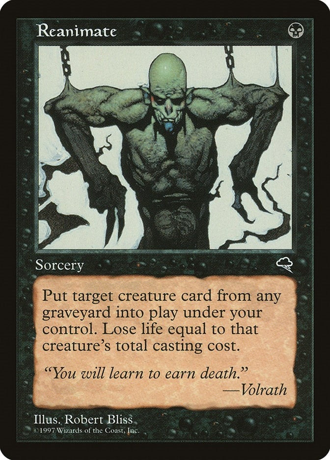 Image for Reanimate (151) (TMP) - Magic: The Gathering