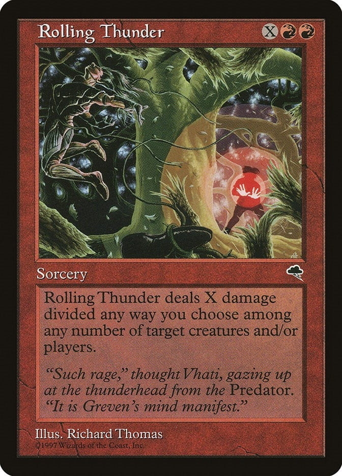 Image for Rolling Thunder (198) (TMP) - Magic: The Gathering