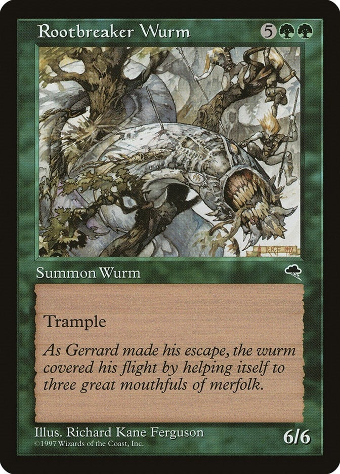 Image for Rootbreaker Wurm (251) (TMP) - Magic: The Gathering