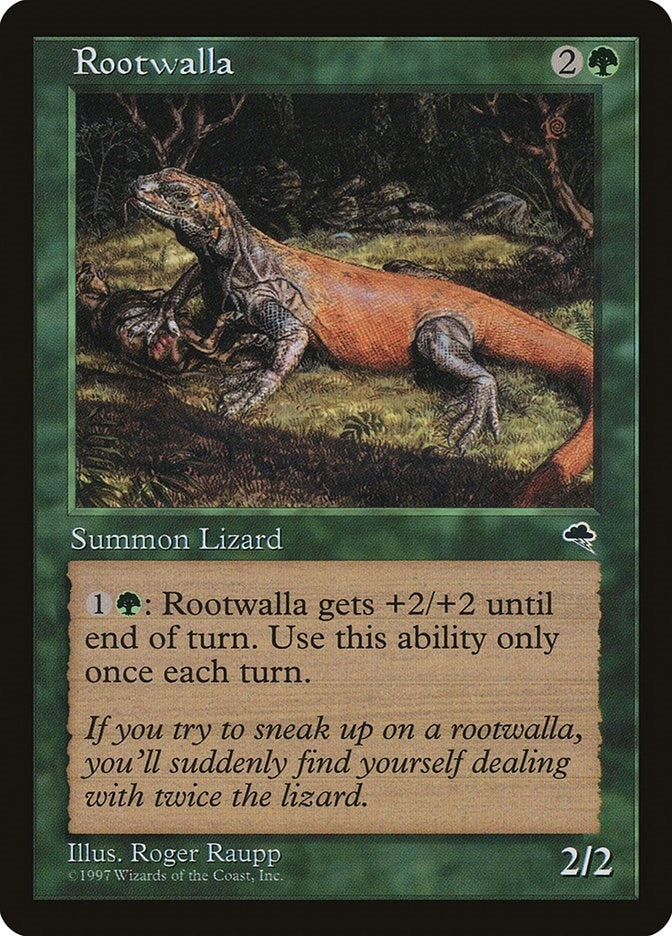 Image for Rootwalla (252) (TMP) - Magic: The Gathering