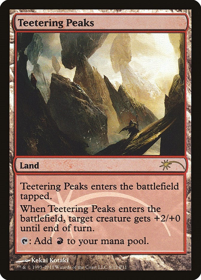 Image for Teetering Peaks (9) (FNM) - Magic: The Gathering