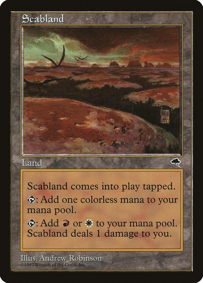 Image for Scabland (325) (TMP) - Magic: The Gathering