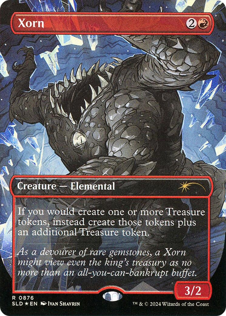 Image for Xorn (0876) (Rainbow Foil) (876) (SLD) - Magic: The Gathering