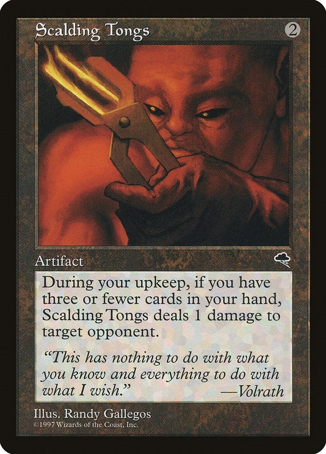 Image for Scalding Tongs (307) (TMP) - Magic: The Gathering