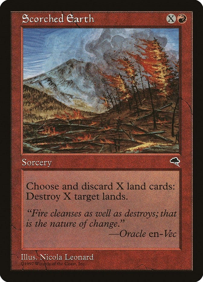 Image for Scorched Earth (200) (TMP) - Magic: The Gathering