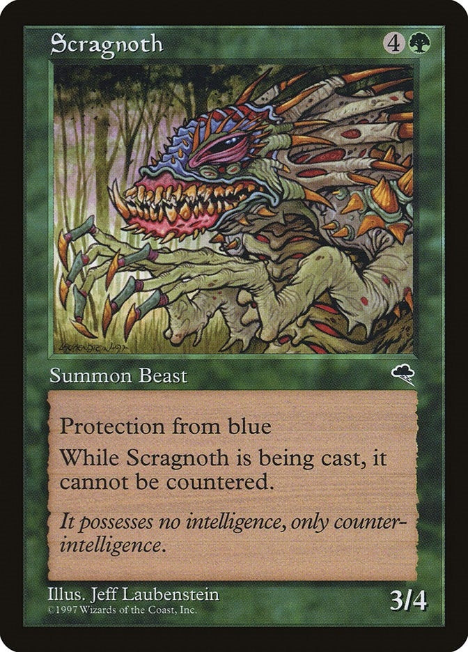 Image for Scragnoth (253) (TMP) - Magic: The Gathering