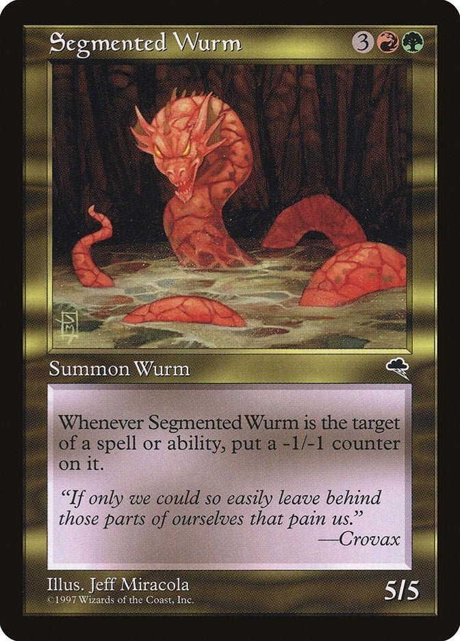 Image for Segmented Wurm (269) (TMP) - Magic: The Gathering