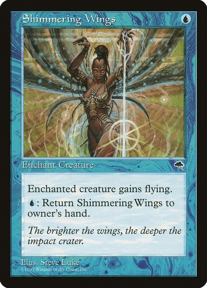 Image for Shimmering Wings (87) (TMP) - Magic: The Gathering