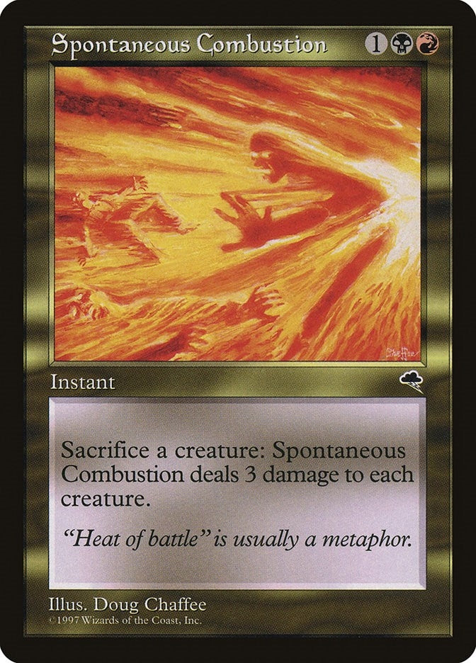 Image for Spontaneous Combustion (273) (TMP) - Magic: The Gathering