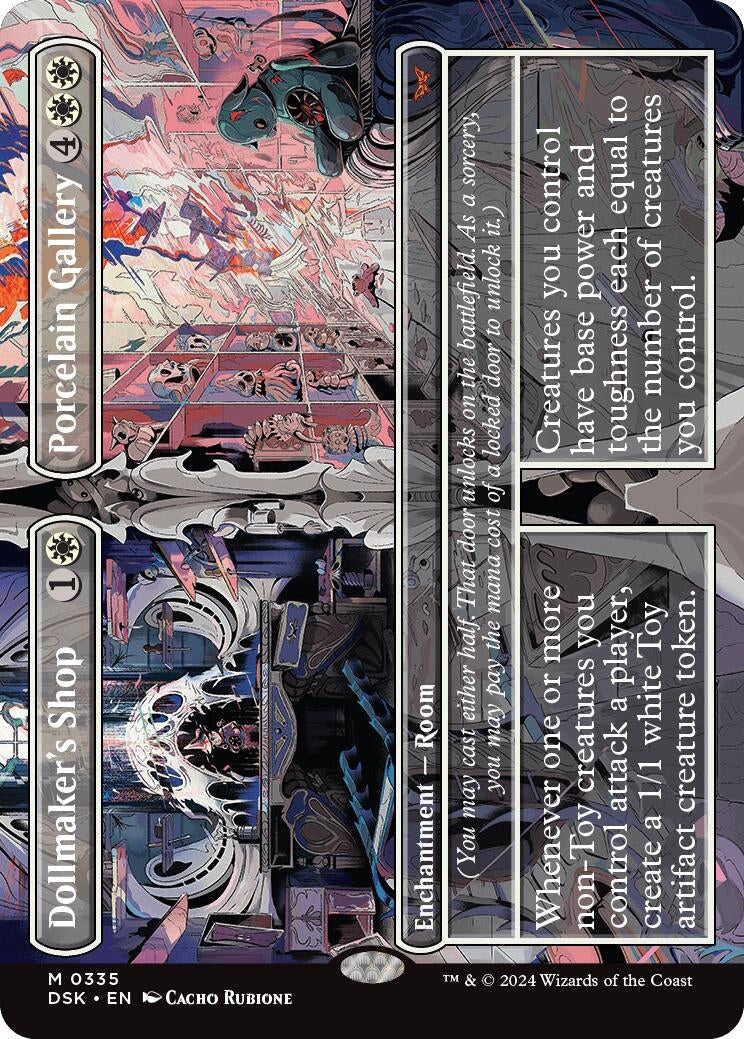 Image for Dollmaker's Shop // Porcelain Gallery (Borderless) (335) (DSK) - Magic: The Gathering