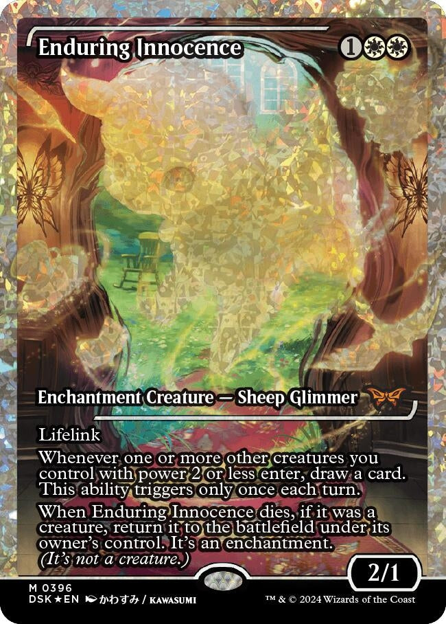 Image for Enduring Innocence (Showcase) (Fracture Foil) (396) (DSK) - Magic: The Gathering
