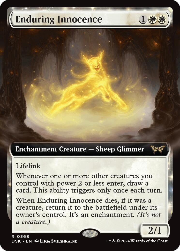 Image for Enduring Innocence (Extended Art) (368) (DSK) - Magic: The Gathering