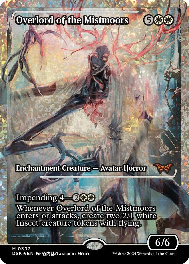 Image for Overlord of the Mistmoors (Showcase) (Fracture Foil) (397) (DSK) - Magic: The Gathering
