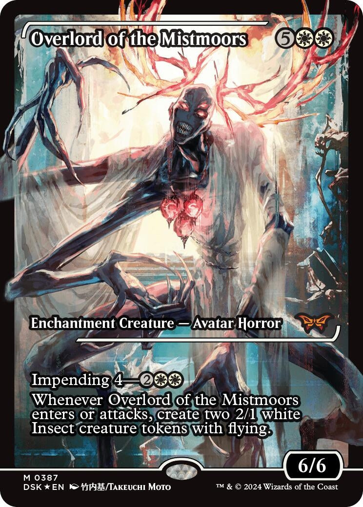 Image for Overlord of the Mistmoors (Showcase) (387) (DSK) - Magic: The Gathering