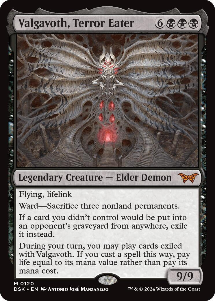 Image for Valgavoth, Terror Eater (120) (DSK) - Magic: The Gathering