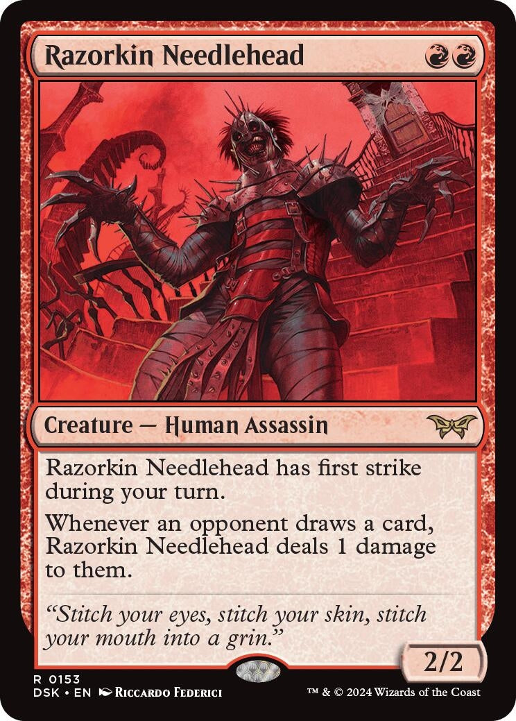 Image for Razorkin Needlehead (153) (DSK) - Magic: The Gathering