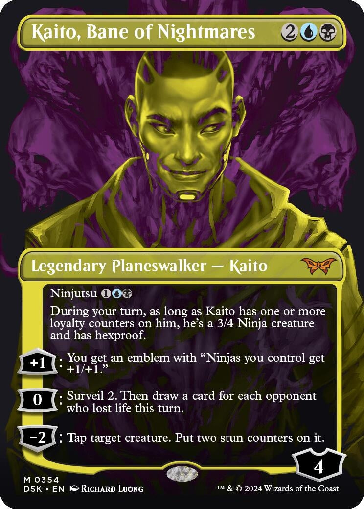 Image for Kaito, Bane of Nightmares (Showcase) (354) (DSK) - Magic: The Gathering