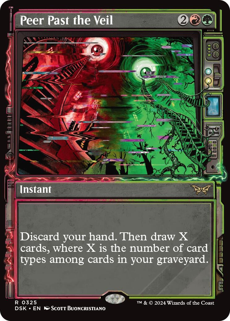 Image for Peer Past the Veil (Showcase) (325) (DSK) - Magic: The Gathering