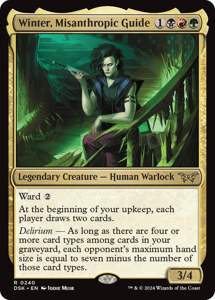 Image for Winter, Misanthropic Guide (240) (DSK) - Magic: The Gathering