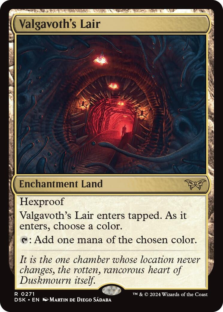 Image for Valgavoth's Lair (271) (DSK) - Magic: The Gathering