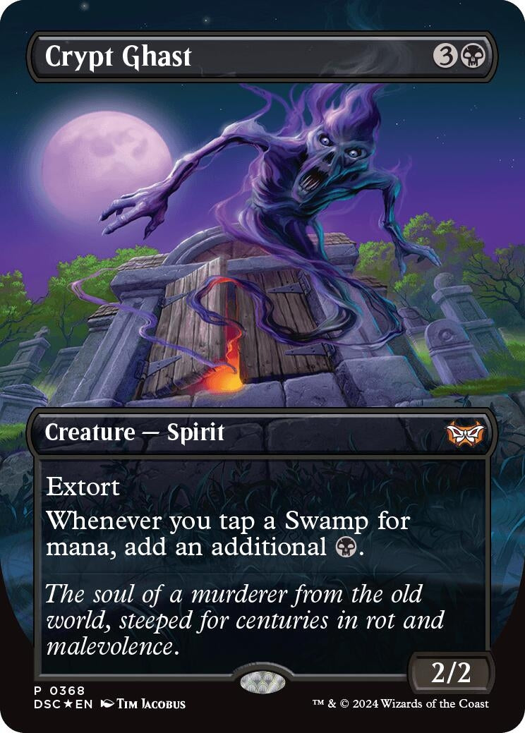 Image for Crypt Ghast (Borderless) (368) (DSC) - Magic: The Gathering