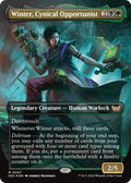 Image for Winter, Cynical Opportunist (Borderless) (7) (DSC) - Magic: The Gathering