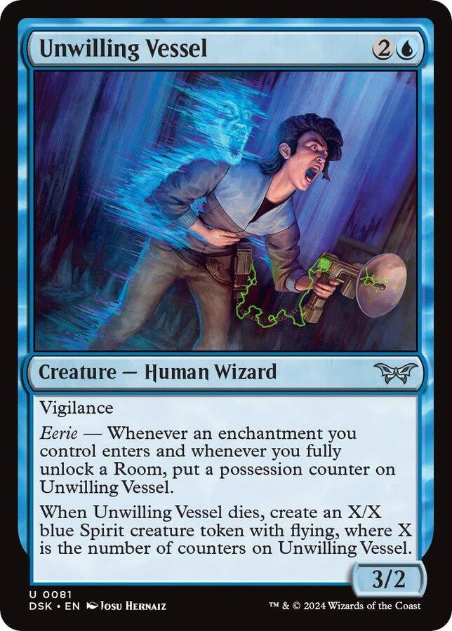 Image for Unwilling Vessel (81) (DSK) - Magic: The Gathering