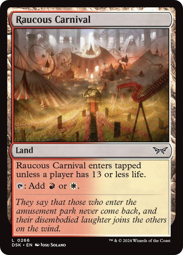 Image for Raucous Carnival (266) (DSK) - Magic: The Gathering