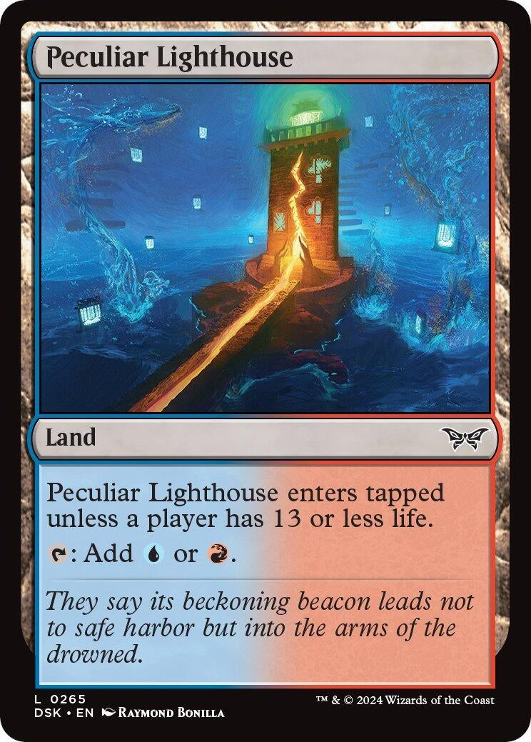 Image for Peculiar Lighthouse (265) (DSK) - Magic: The Gathering