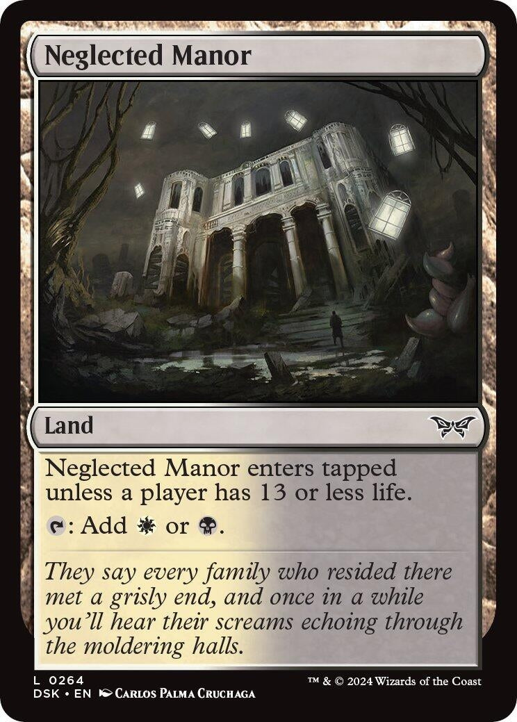 Image for Neglected Manor (264) (DSK) - Magic: The Gathering