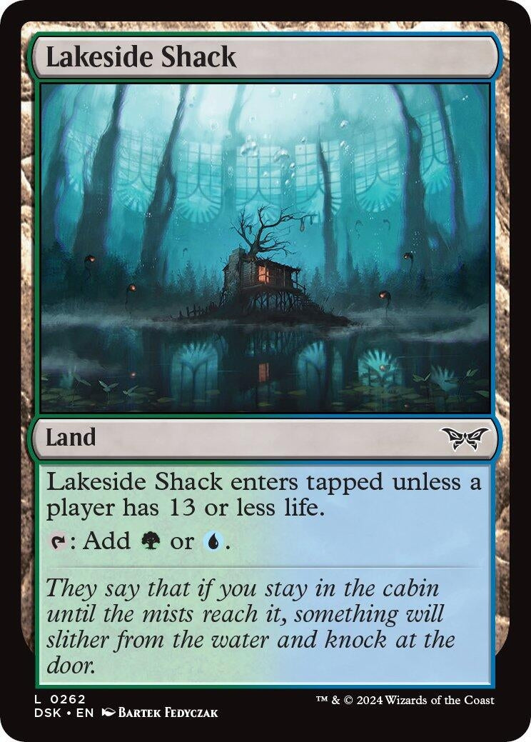 Image for Lakeside Shack (262) (DSK) - Magic: The Gathering