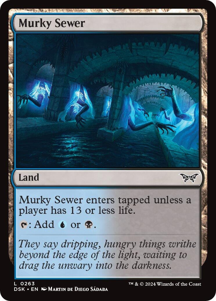 Image for Murky Sewer (263) (DSK) - Magic: The Gathering