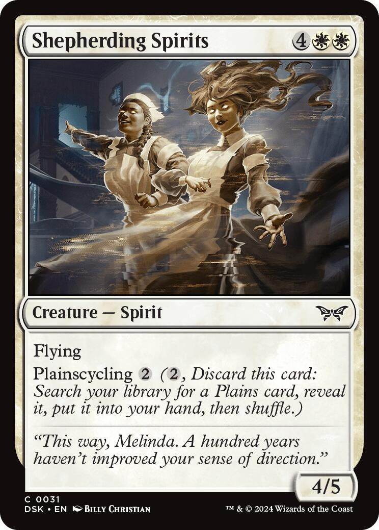 Image for Shepherding Spirits (31) (DSK) - Magic: The Gathering