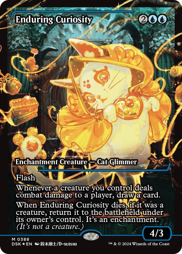 Image for Enduring Curiosity (Showcase) (388) (DSK) - Magic: The Gathering