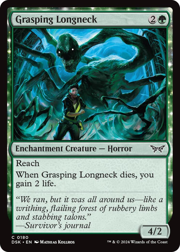Image for Grasping Longneck (180) (DSK) - Magic: The Gathering
